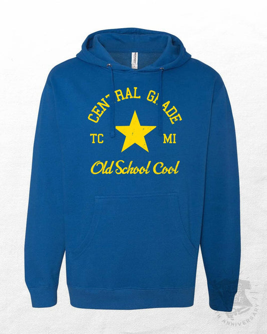 Tee See Tee Central Grade School | Old School Cool Adult Hoodie