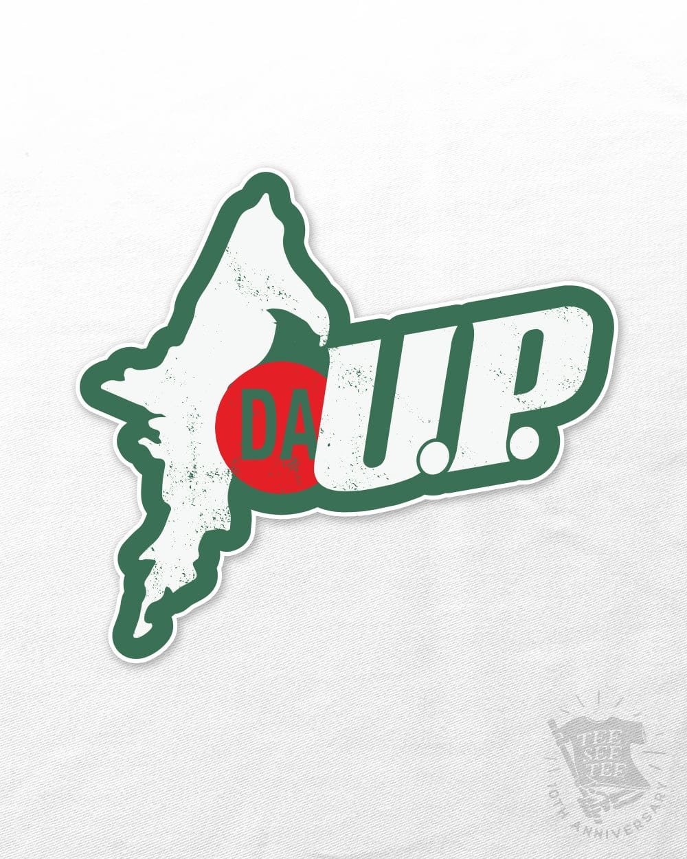 Tee See Tee Misc Da' UP Sticker | Tee See Tee Exclusive