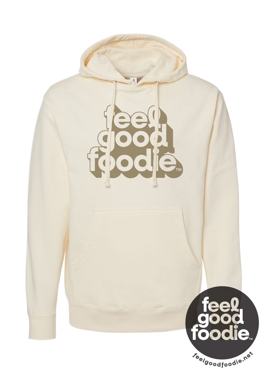 Feel Good Foodie™ | Raised Logo Hooded Sweatshirt