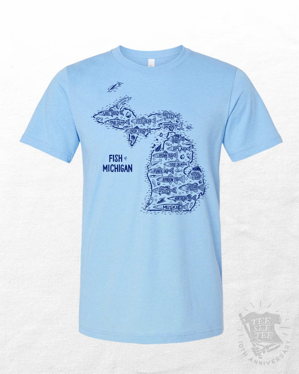 Tee See Tee Men's Apparel Fish of Michigan™ Unisex T-Shirt | Tee See Tee Exclusive