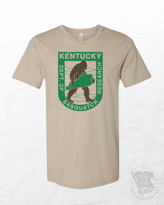 Tee See Tee Men's Apparel Kentucky Department of Sasquatch Research™ Unisex T-shirt | Tee See Tee Exclusive