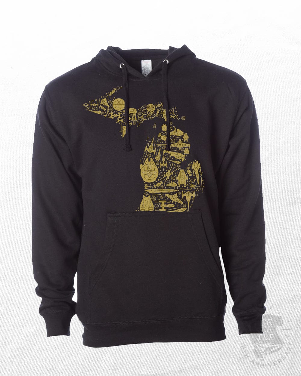 Tee See Tee Men's Apparel MI Starships Pullover Hoodie | Tee See Tee Exclusive