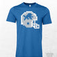 Tee See Tee Men's Apparel Tecmo Bowl Detroit Unisex T-Shirt | Tee See Tee Exclusive