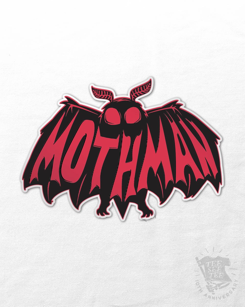 Tee See Tee Misc The Mothman Logo Sticker | Tee See Tee Exclusive